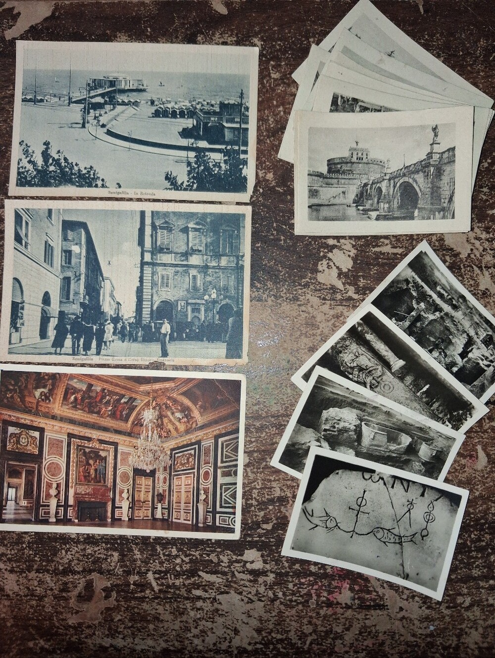 Vintage Post Cards Rome, Italy